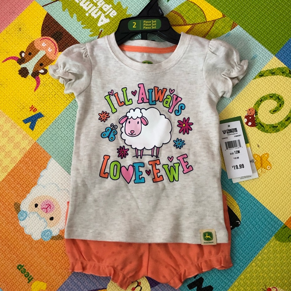 John Deere two piece outfit